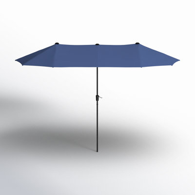 Aletse 156'' x 78'' Rectangular Market Umbrella
