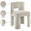 Chaise rembourrée en tissu performance velours Zuno-1930669835