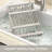 Adjustable Stainless Steel Over The Sink Dish Rack,Dish Drying Rack For Kitchen Counter