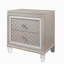 Table de chevet Cross Glam Champagne