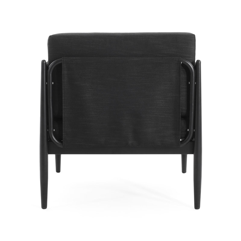 Fauteuil club extérieur en aluminium avec coussins d'eau, profondeur 71 cm, hauteur 70 cm, gris foncé, assemblage requis, respirant