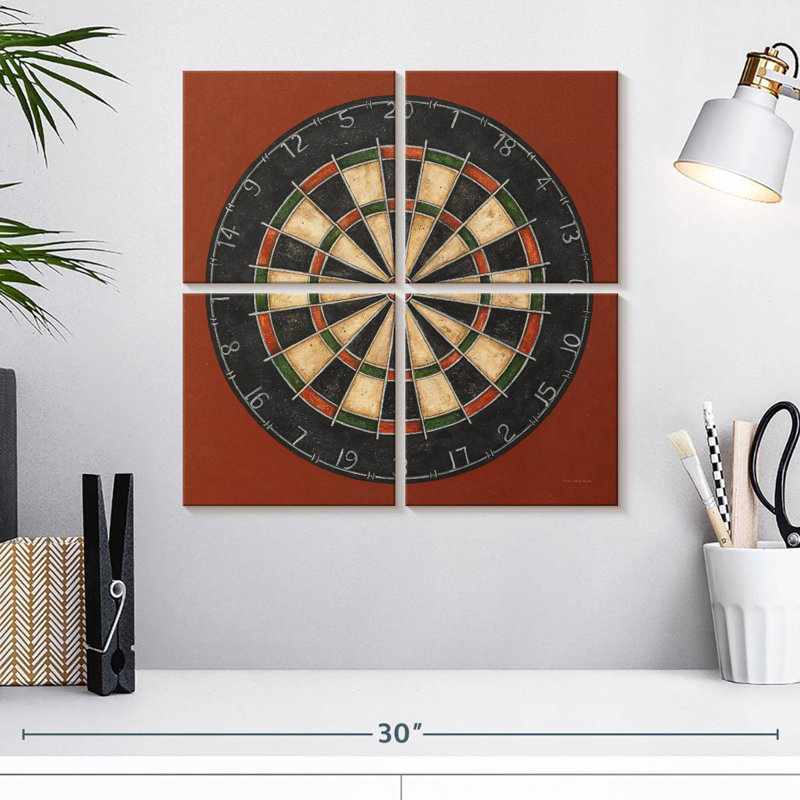 Senne Dartboard, 18" H x 18" W