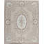 Hand-Knotted High-Quality Ivory Area Rug
