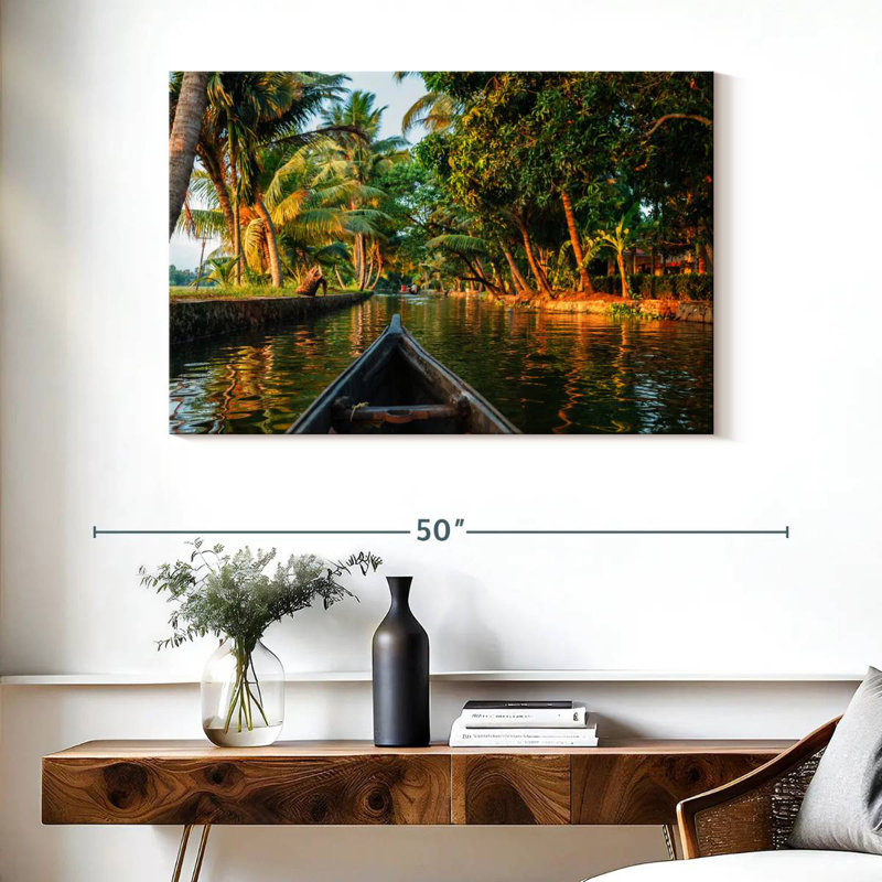 Mehar Kerala Backwater Tour, 26" H x 39" W