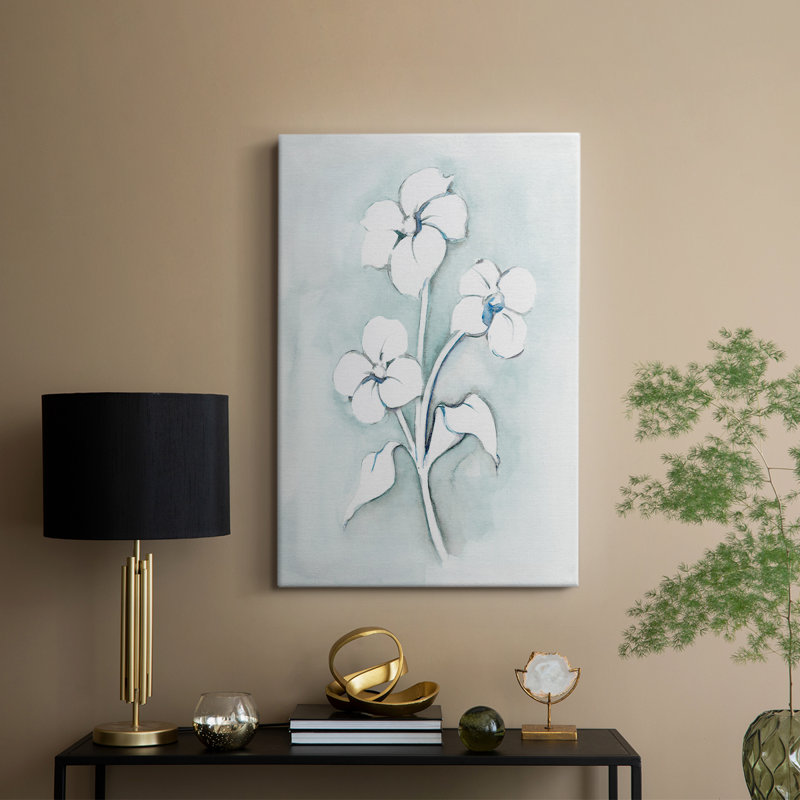 Bohème bleu I - galerie Cavas sur mesure, H 12 po x l 8 po