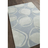 Inhabit Designer Light Blue Area Rug