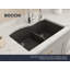 Campino 33'' L Double Basin Kitchen Sink-223099783