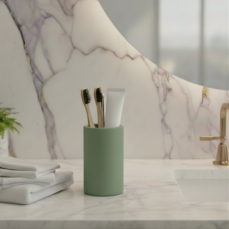 ROUS Hardware Countertop Organizer, Olive (Green)