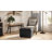 Idabel Faux Leather Storage Ottoman