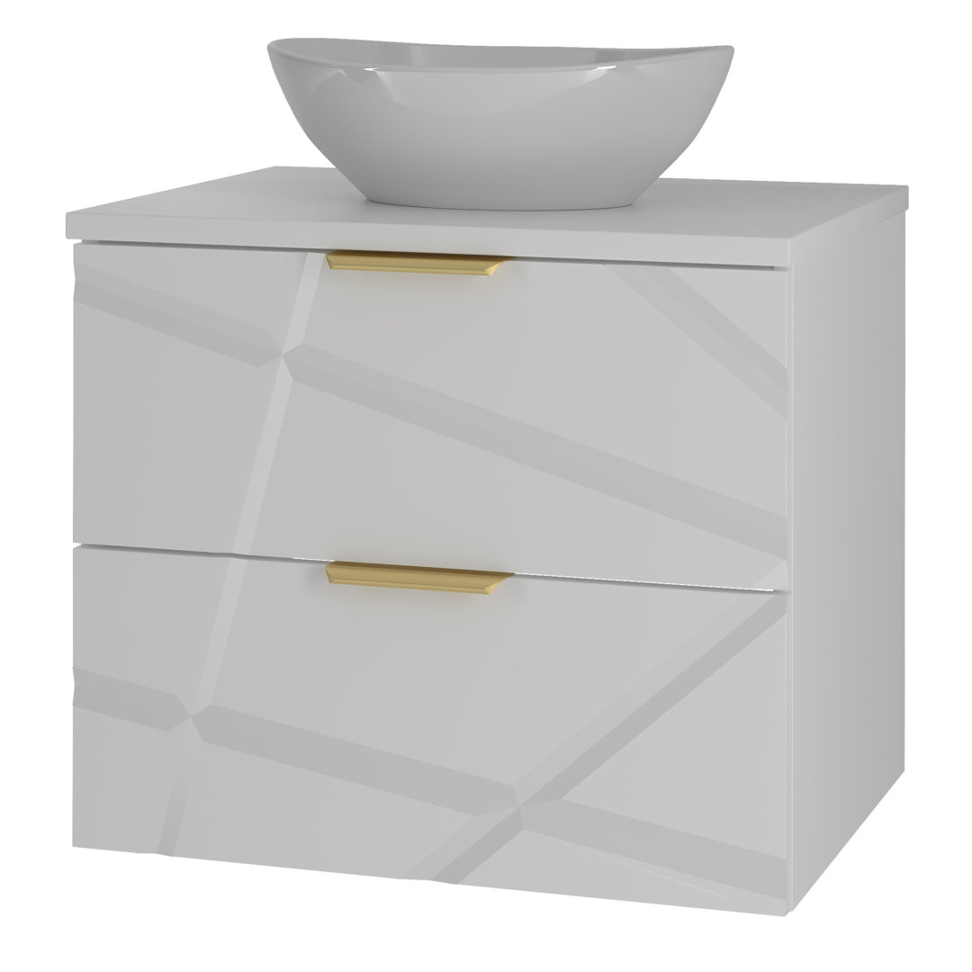 61 x 52 cm Badschrank Damariae