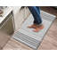 Casar Geometric Water Resistant Anti-Fatigue Non-Skid Kitchen Mat-1320839502