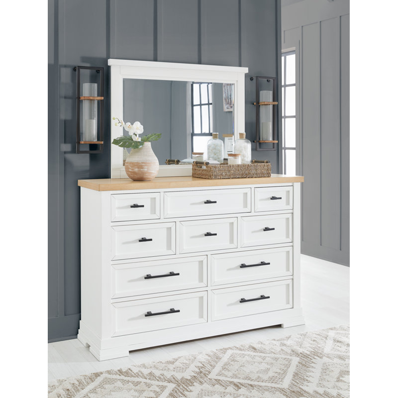 Leanore Dresser And Mirror