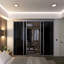 Armoire 4 panneaux coulissants en verre fumé-84510458-84510460