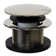 1.5" Coarse Thread Tip-Toe Bathtub Drain with Overflow Plate