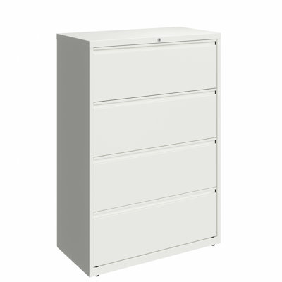 Harietta 36'' Wide 4 -Drawer Steel File Cabinet