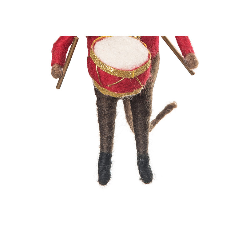 Figurine souris en tissu