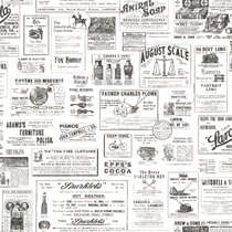 Newspapers by Galerie  Black  White  Wallpaper  Wallpaper Direct