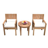 Austen Outdoor 3 - Piece Teak Bistro Set