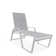 Holna Outdoor Rust-Resistant Metal Chaise Lounge
