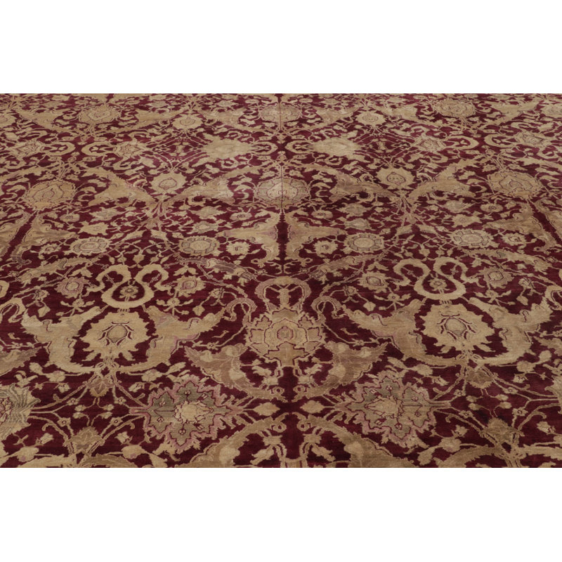 Antique One-of-a-Kind 21' X 27' Hand Knotted Area Rug