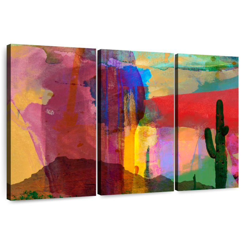 Harnek Mesa Abstract, 42" H x 65" W