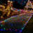360 Led Outdoor 12ftx5ft Christmas Net Lights,fairy String Light 8 Modes For Indoor Xmas Tree Bush Garden Decor Party-multicolor