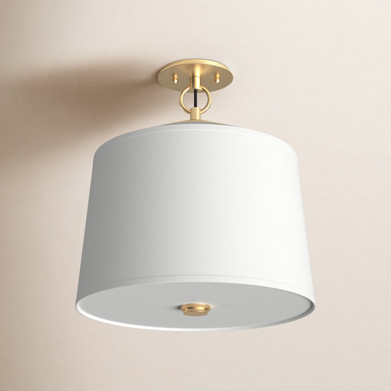 1 - Light Semi Flush Mount