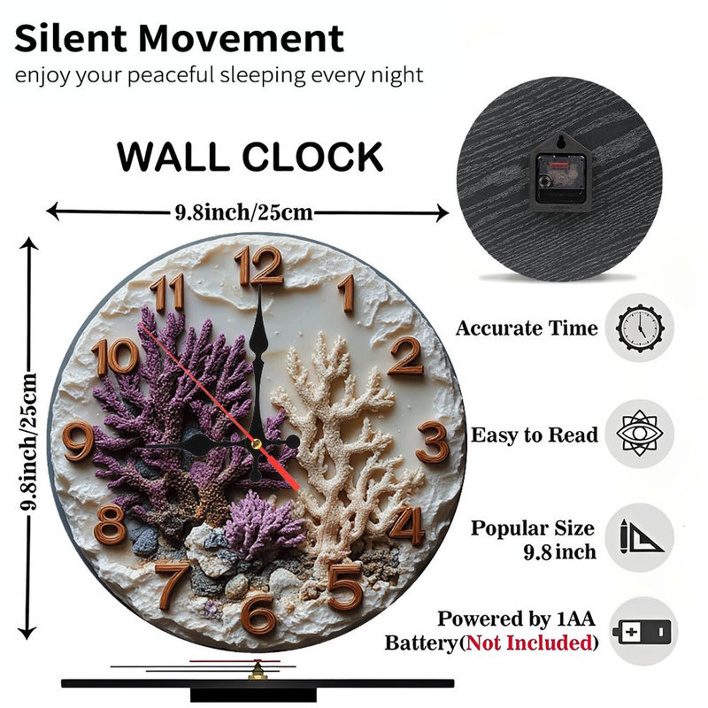 Horloge murale unique