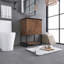 Meuble-lavabo sur pied simple 24 po Fumiki