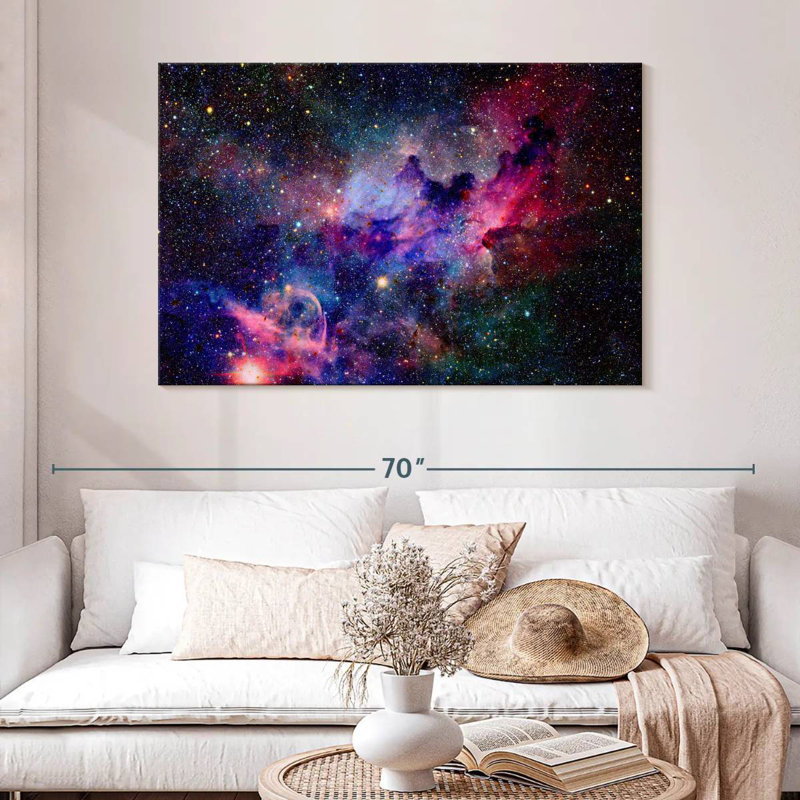 Oberle Galaxy Space Nebula, 32" H x 48" W