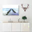 Breakwater In The Baltic Sea Painting - Wrapped Canvas-56661289