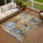 Machine Washable Indoor/Outdoor Efimenko ACN2300 Abstract Rug-1139611963