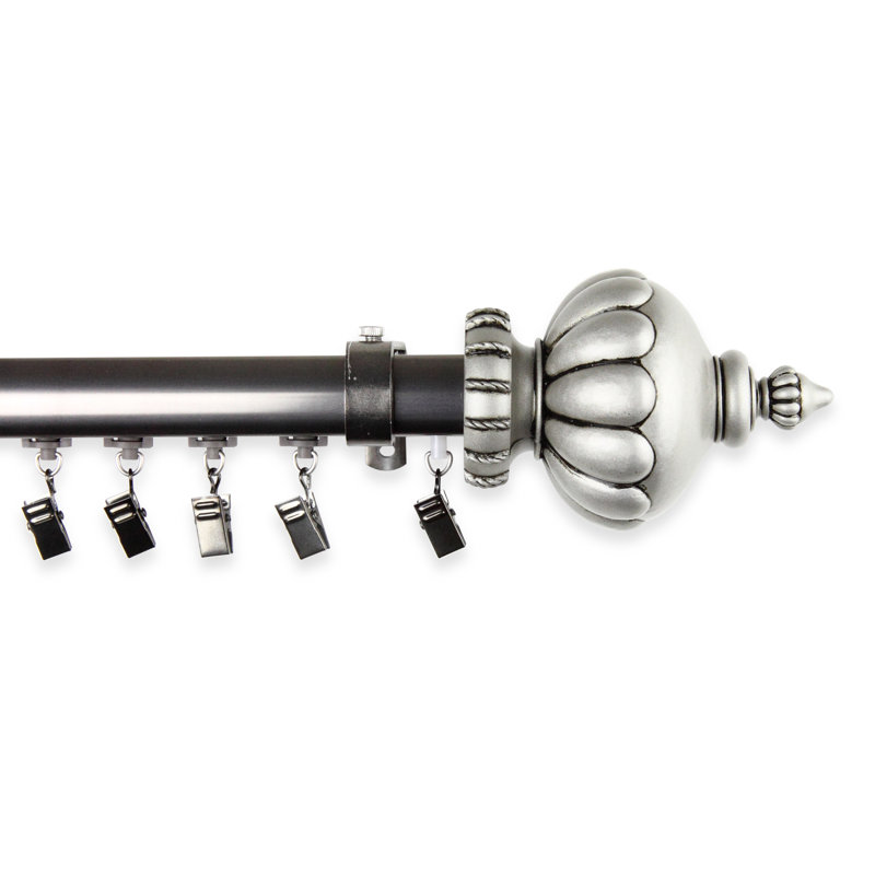 Tringle à rideaux simple Tracie Imperial Traverse, De 28 po à 48 po de largeur