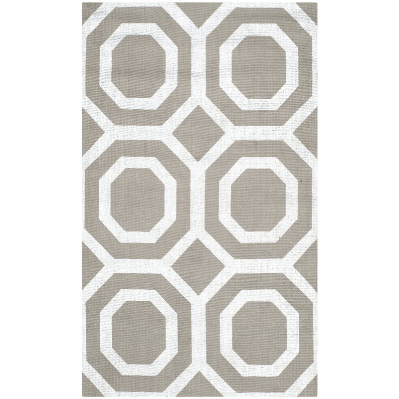 Tapis en jute tissé à la main Nilde Cedar Brook, Rectangle 2 pi 3 po x 3 pi 9 po