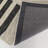 Uptown Striped Handmade Tufted Wool Cream/Black Area Rug-1821573353