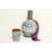 1 Gal Traditional Grey Ceramic Water Bottle