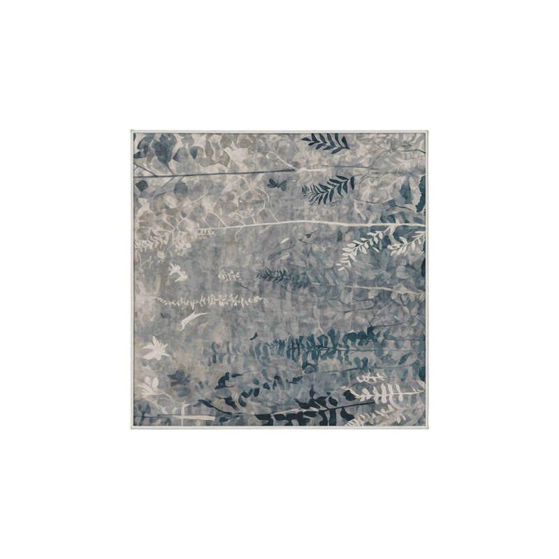 Tapis vert soyeux et moelleux, Carré 5 pi