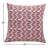 Liza Pillow Cover & Insert Square in Red/Orange/White-1320300170