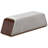 Houston Modern Velvet Accent Bench - Porcini/Walnut