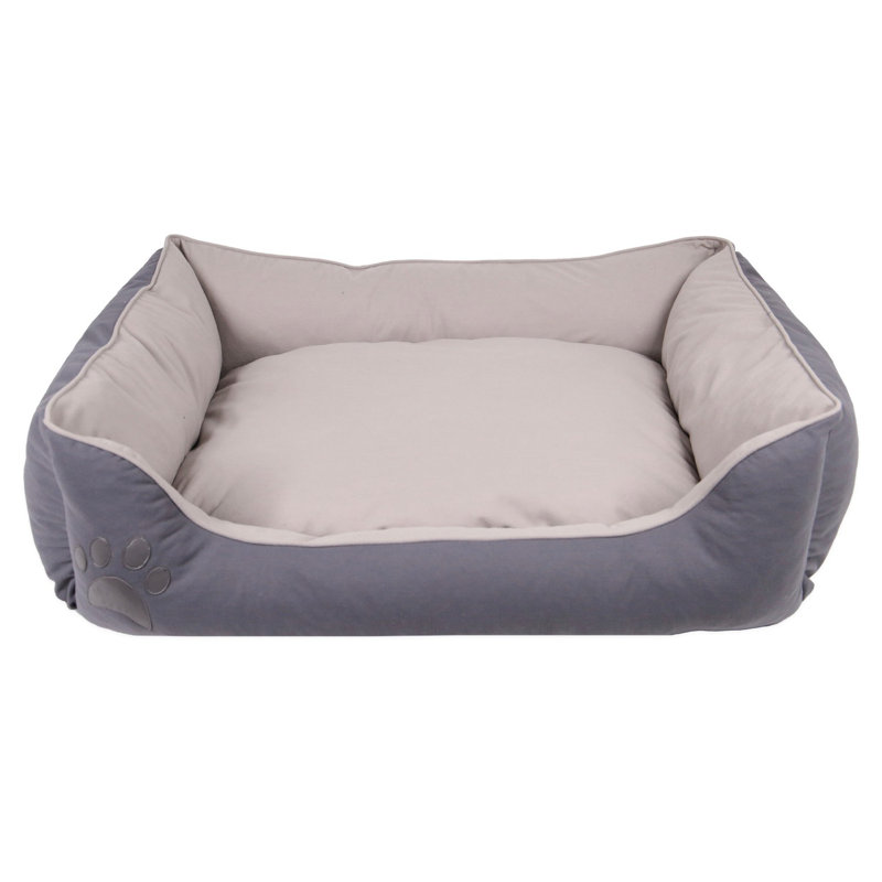 Lit pour animaux Helky, Gris/beige, L 23,6 po x l 15,7 po