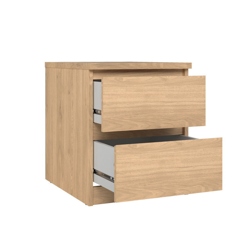 Jada 2 - Drawer Nightstand, Jackson Hickory