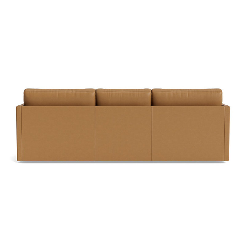 Fairfax Leather Sofa (95"), Leather - Butterscotch