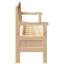 Solid Wood Outdoor Bench-442552850