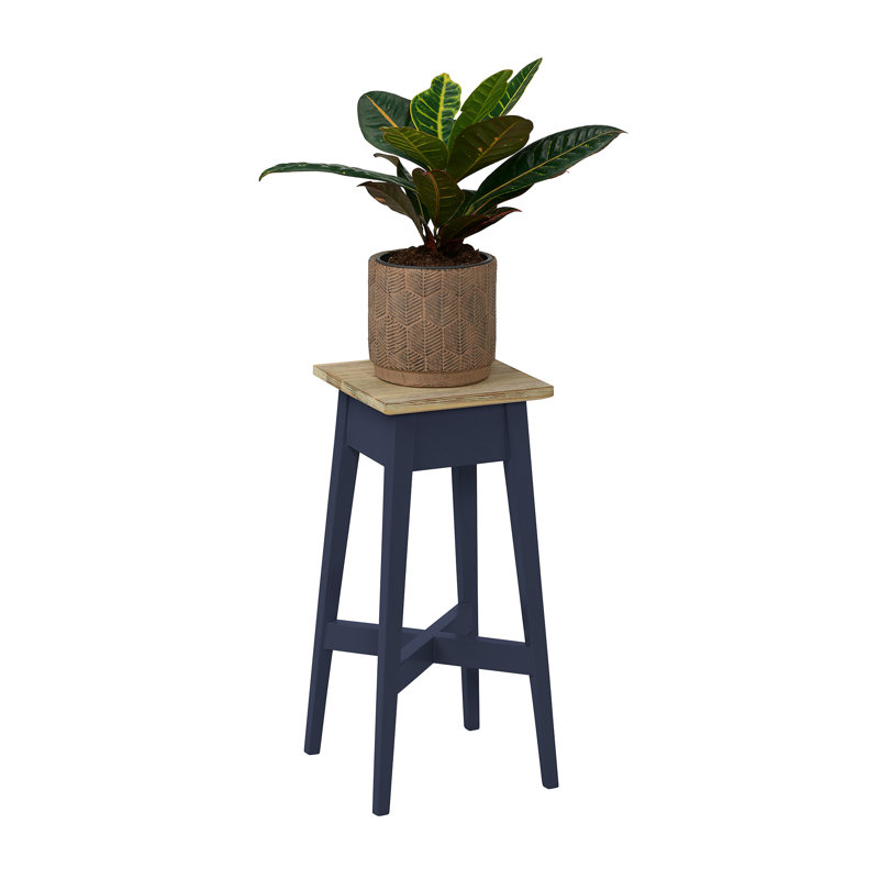 Decatur Plant Stand, Navy Blue, H50 x L24 x D24cm