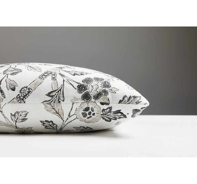 Pacifica Square Pillow Cover & Insert, Truffle