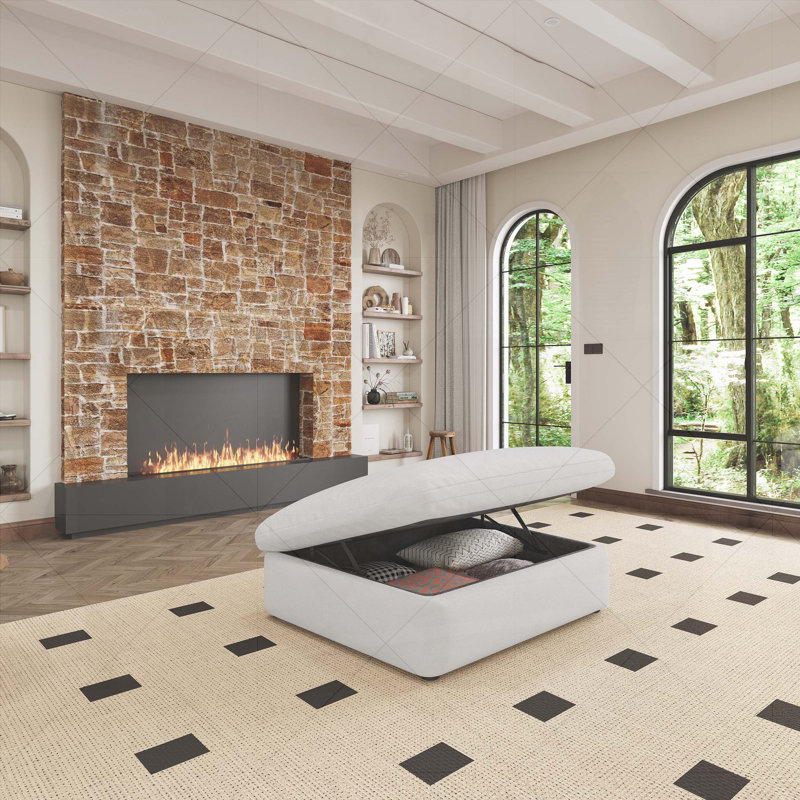sofa ottoman (It only includes one ottoman)
