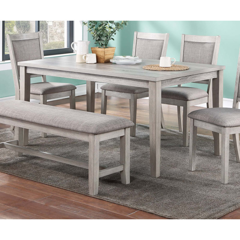 Devayah 6 Piece dining set, Gray