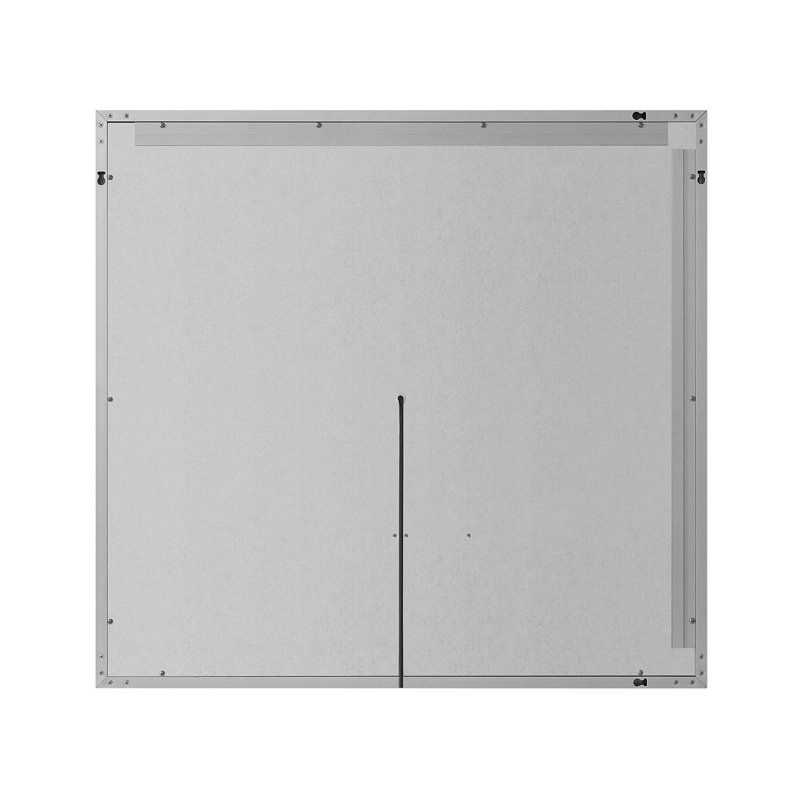 Miramar 34" x 36" Frameless LED Lighted Vanity Mirror with Dimmer and Defogger