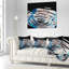 Magnifique éclaboussure d'eau mauve - coussin imprimé abstrait-29892722-29896303