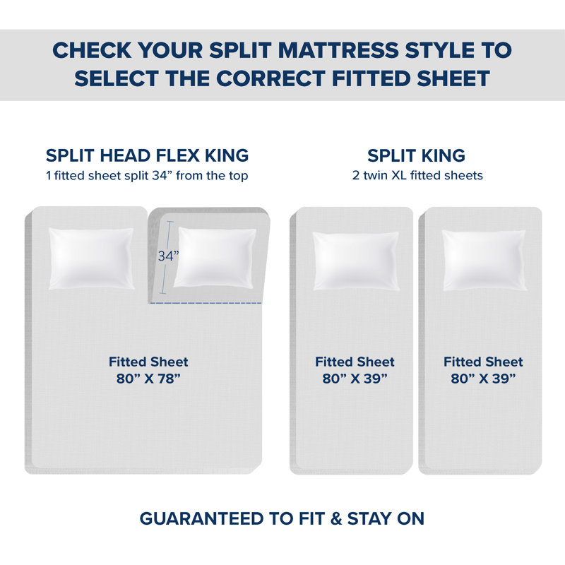 King Sand Microfiber Deep Pocket Fitted Sheet Set